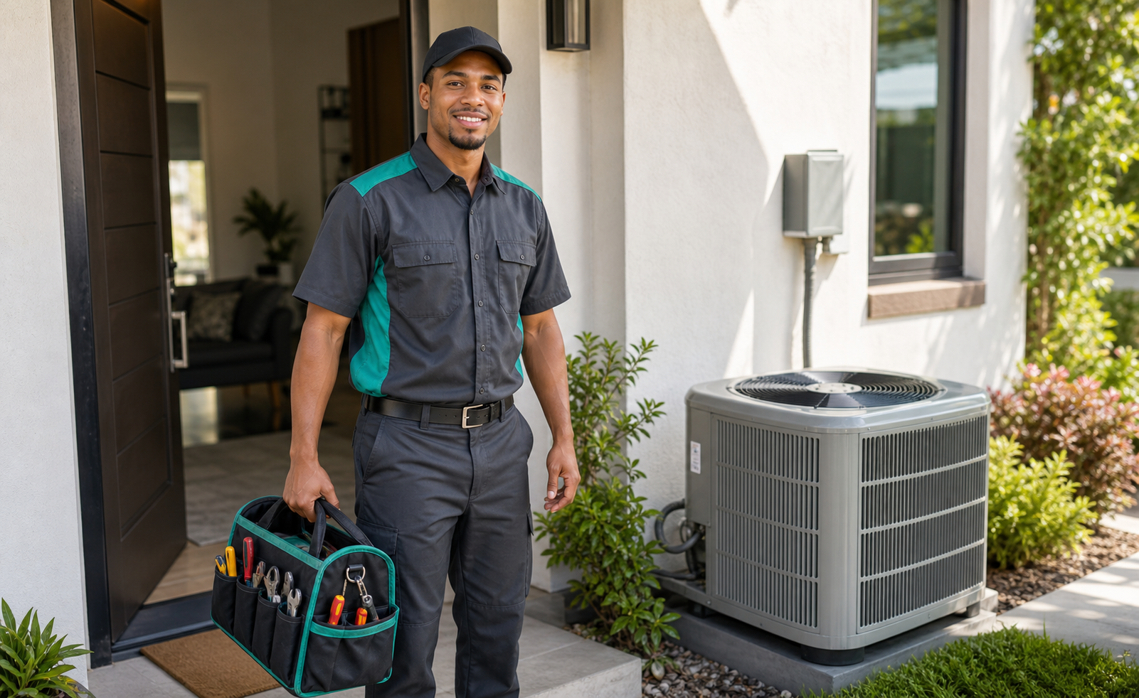 Demo HVAC HVAC service visit